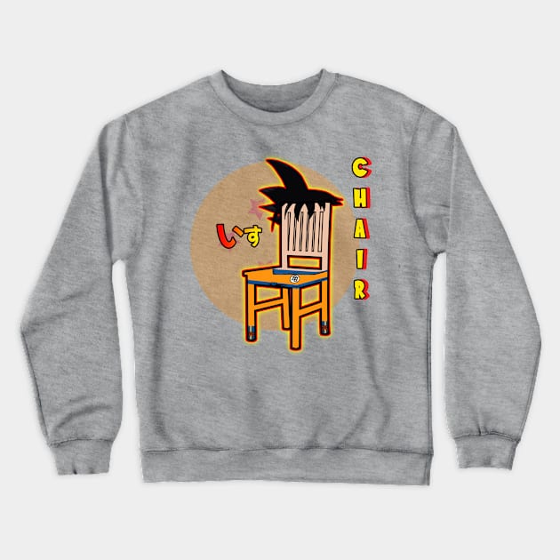 Goku - Dragon Ball Z - ChairDrobe Anime Crewneck Sweatshirt by Chair